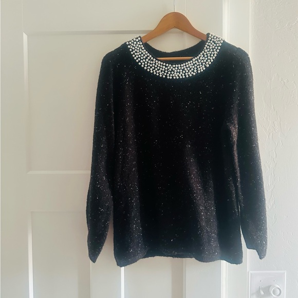 Karl Lagerfeld Pearl Sweater - Picture 15 of 16